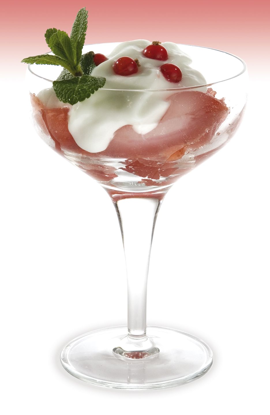 Strawberry flavour gelatine