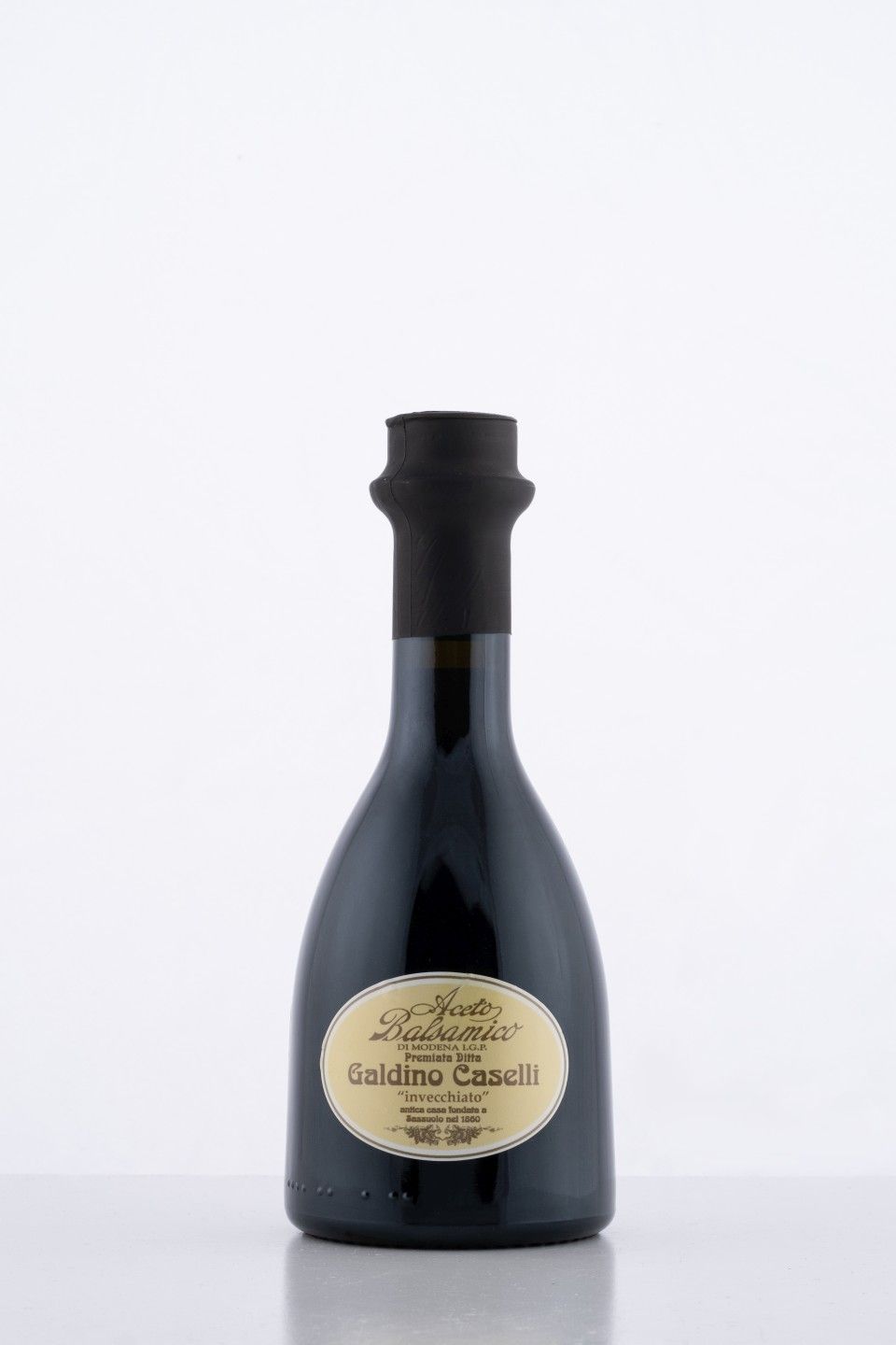 Aceto balsamico bottiglia tonda IGP invecchiato